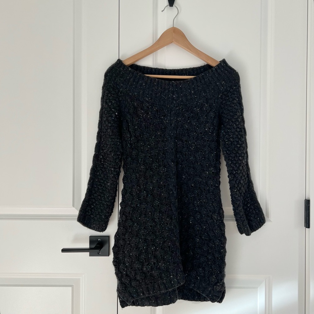 Juicy Couture Off Shoulder Sweater Dress